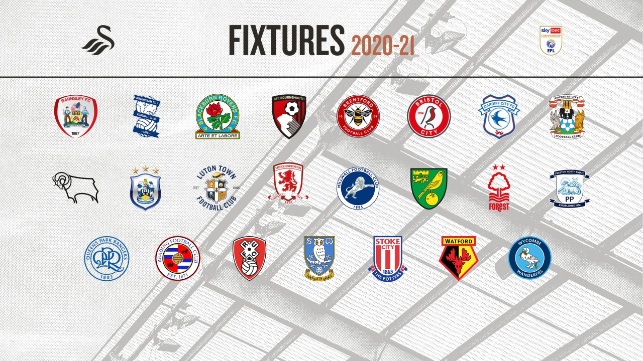 Swansea City's 2020-21 Fixtures Released | Swansea